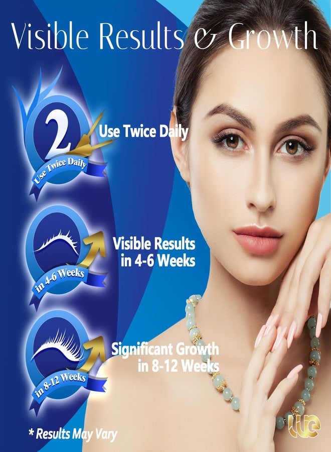 Wewell Advanced Eyelash Growth Serum for Lash: Premium Lash Enhancer for Natural Thicker and Longer Lashes - Booster for Enhanced Eyelash Thickness 3Ml - Image 2