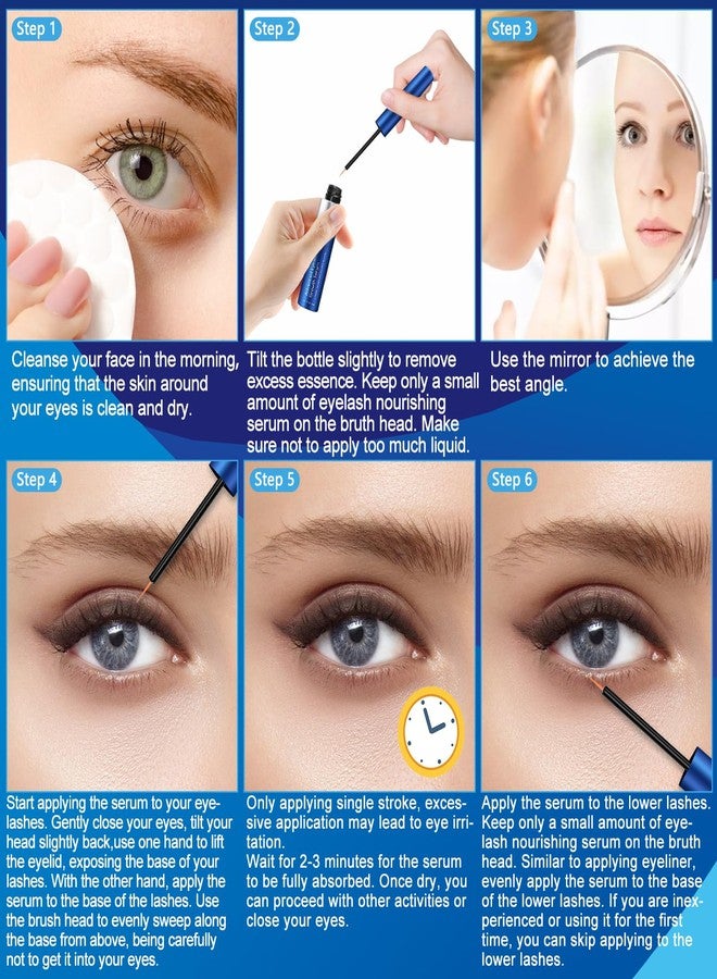 Wewell Advanced Eyelash Growth Serum for Lash: Premium Lash Enhancer for Natural Thicker and Longer Lashes - Booster for Enhanced Eyelash Thickness 3Ml - Image 5