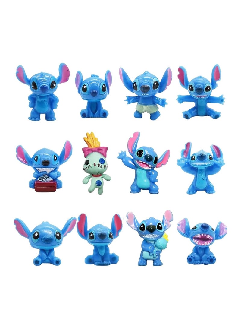 general 12 Pieces Decorative Birthday Movable Dolls Toys Cake Salutatorian Dolls Collectible Dolls Toys Collectible Dolls - Image 1