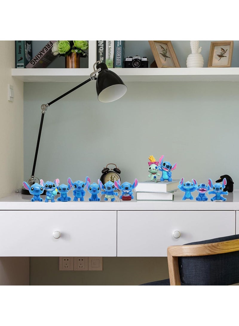 general 12 Pieces Decorative Birthday Movable Dolls Toys Cake Salutatorian Dolls Collectible Dolls Toys Collectible Dolls - Image 5