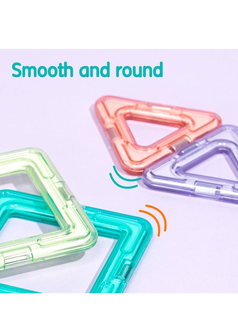 Deli EH749 Magnetic Building Blocks for Kids – 35PCS Educational Construction Toy Set, STEM Learning Toys for Boys & Girls Ages 3+, Colorful Magnetic Tiles for Creative Building. - Image 4