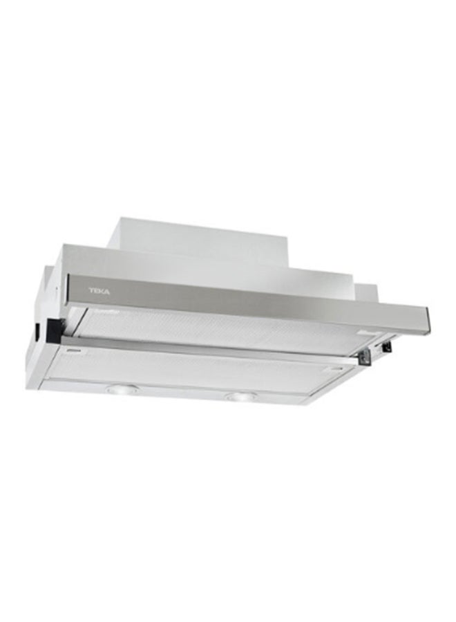 TEKA 60 cm Pull-Out Hood With Finger Print Proof Front Panel & 2+1 Speeds CNL 6610 Built-In 230 W 40436830 Silver - Image 1