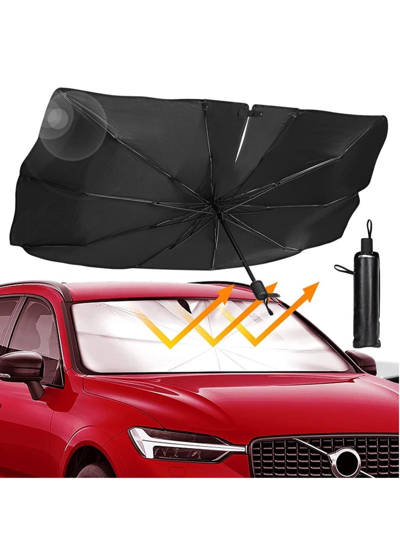 ULHYC Car Windshield Sun Shade Umbrella, UPF50+ 2023 Upgraded Opening Design Foldable Automotive Windshield Shades Full Cover Sun Shade - pzsku/Z7B399D91B9554739FC7BZ/45/_/1717669712/98413642-523b-423c-ad27-aaaf7b3f9c2c