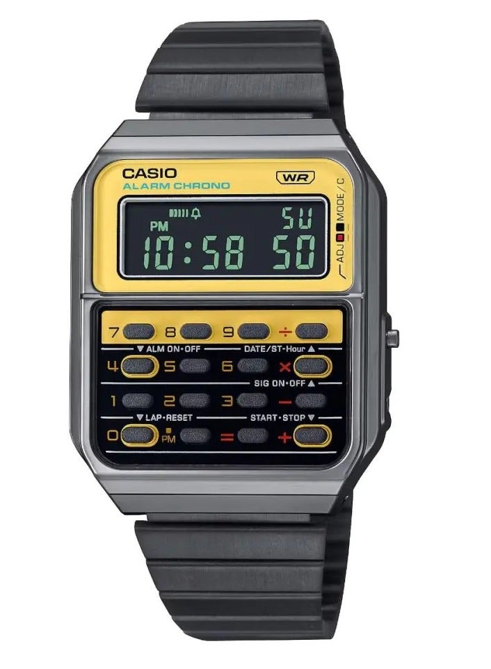 CASIO Vintage Calculator Watch - CA-500WEGG-9BDF - Image 1