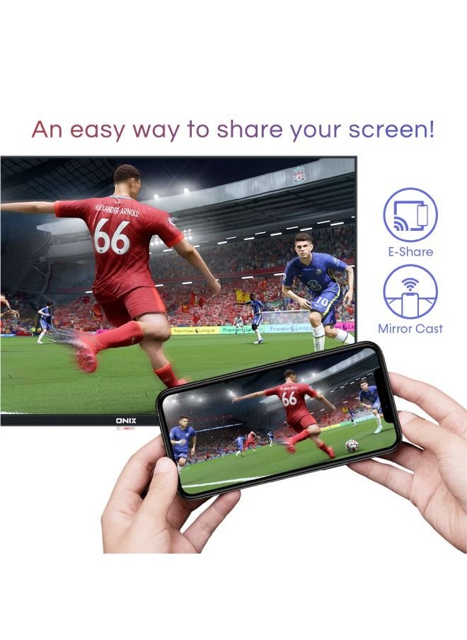 Onix - 42-Inch Full HD Smart LED TV - CRYSTAL 42 SMART Black - Image 1