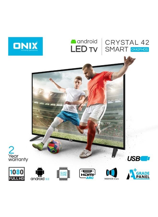 Onix - 42-Inch Full HD Smart LED TV - CRYSTAL 42 SMART Black - Image 1