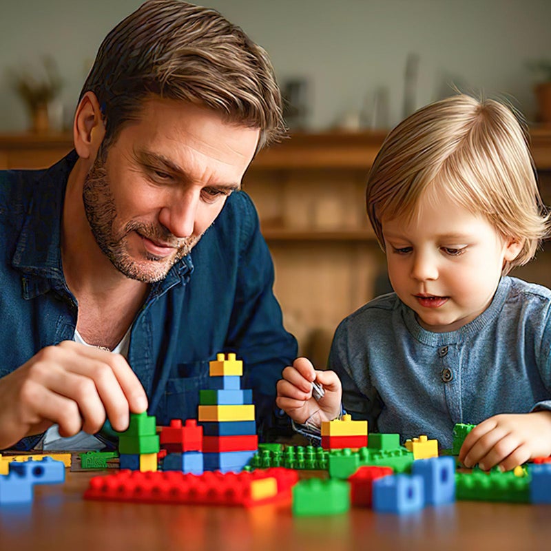 3 otters Building Blocks for Kids, Classic Construction Toy Set, Creative Compatible with Major Brands for Boys and Girls,1000 PCS - Image 2