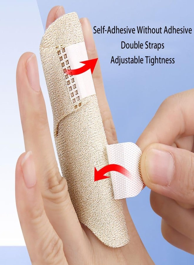 Obtheleg Finger Splint, Thumb Splint for Broken/Straightening/Arthritis, Adjustable Mallet Splint and Hand Brace, Breathable Finger Support Suitable for Each Finger - 1pc (S) - Image 5