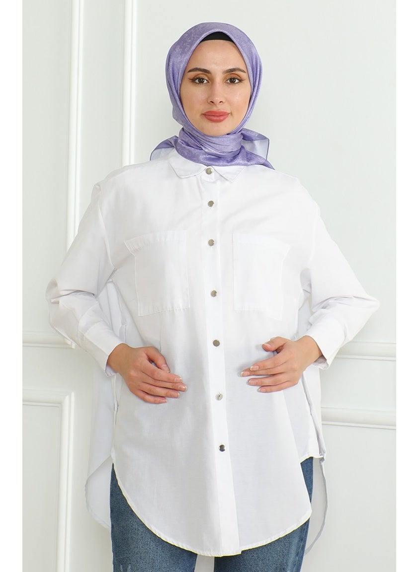 Sefa Merve Karaca Crystal Scarf 81053-15 Lilac  - Image 1