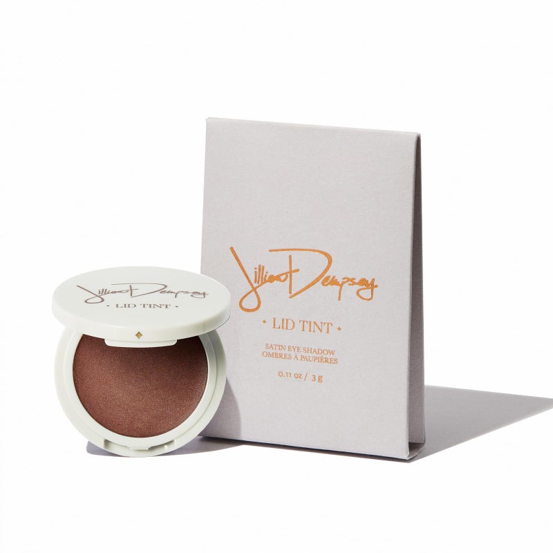 Jillian Dempsey Lid Tint Satin Cream Eyeshadow I Easy Application for a Natural Shimmer or a Layered Matte Finish I Bronze