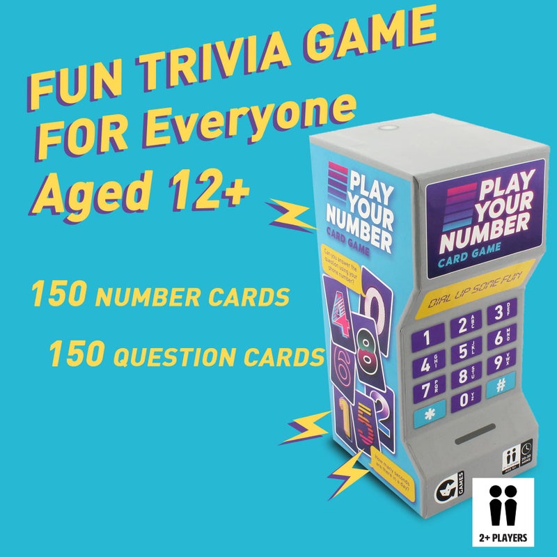 Ginger Fox Play Your Number Family Trivia Card Game - Answer The Questions Using Only The Digits from Your Phone Number - Image 4