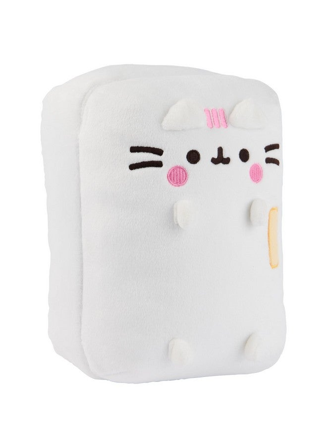 GUND Pusheen’s Kitchen: Refrigerator Plush, Toy Fridge Stuffed Animal for Ages 8 and Up, White, 9.5” - Image 3