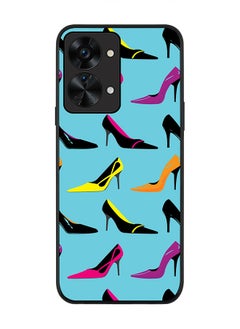Rugged Black edge case for OnePlus Nord 2T Slim fit Soft Case Flexible Rubber Edges Anti Drop TPU Gel Thin Cover - Heel Story