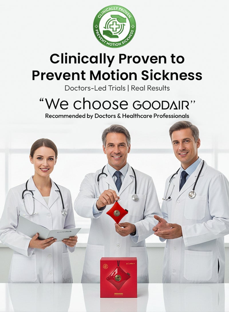 GOODAIR 2.0 Car Air Purifier | Non-electric | Special Royal Red | Clinically Proven | Tested & Certified to Absorb Toxic Gases | Advanced Impregnated Activated Carbon | 24/7 Air Purification - Image 4