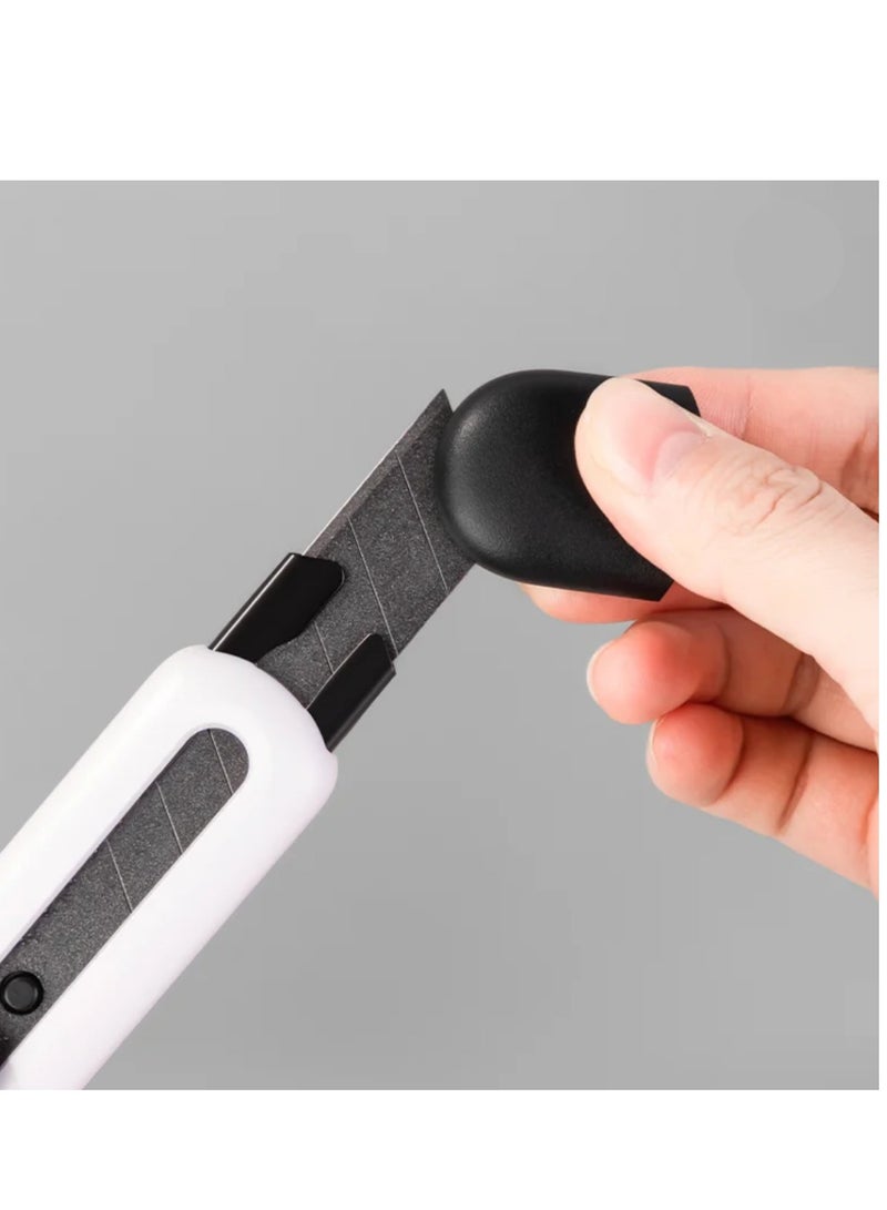 Deli Utility Cutter Knife With Snap-off Blades Assorted Colours - Image 3