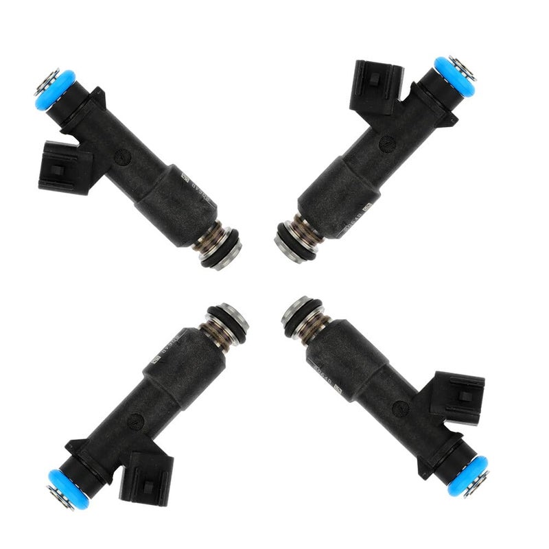 4pcs 12582219 83211191 FJ10630 17114718 25362871 FJ722 InjectorsANGLEWIDE 4 Holes Fuel Injectors Sets fit for 20052010 for Chevy Cobalt20072010 for Pontiac G52006 for Pontiac Pursuit