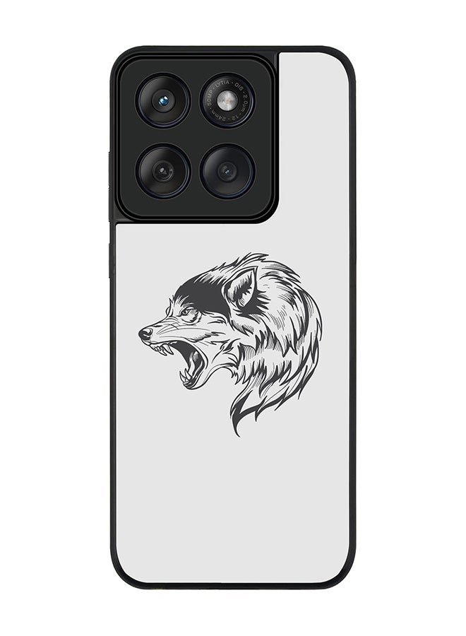 Stylizedd For Motorola MOTO Edge 60 Fusion/ Edge 60 Case,Slim fit Camera Protection, Shockproof Thin Phone cover  - Bear Growl - Image 1