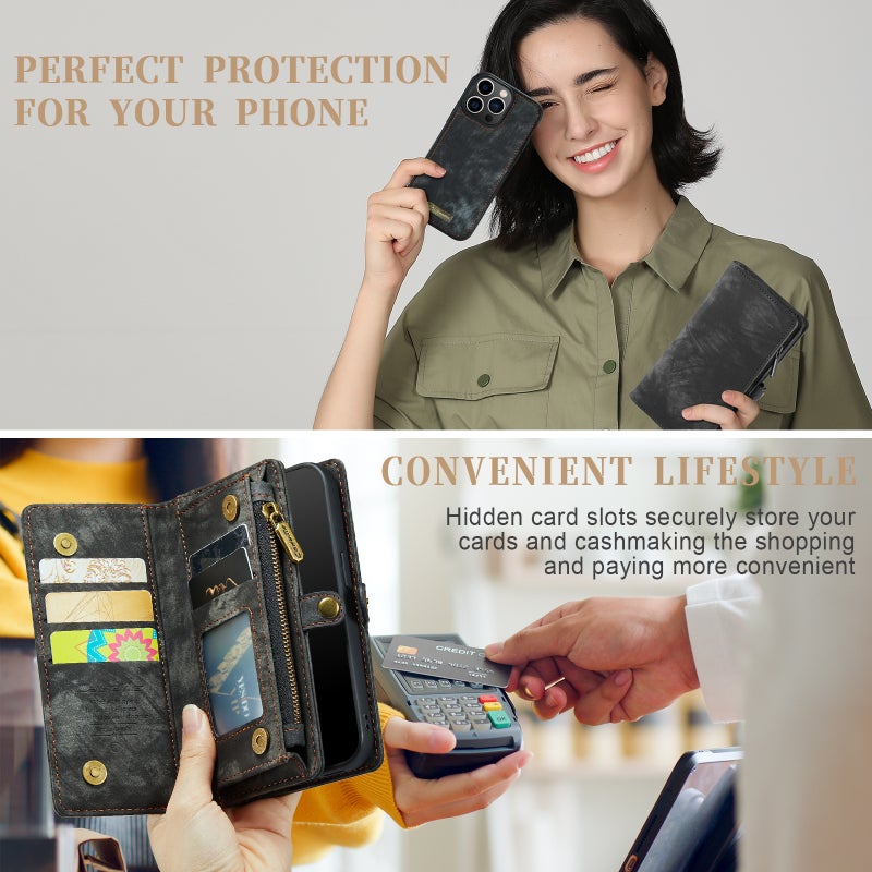 Suitable For Apple 16 Phone Case, Iphone 17 Leather Case, New Samsung S24 Anti-Fall Protective Case, Z Fold6 - Image 4