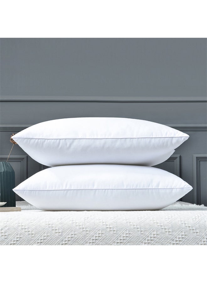 لايف ستايل مخدة  فندقية بديل ريش النعام وغطاء قطني 100% 50*70 - Image 5