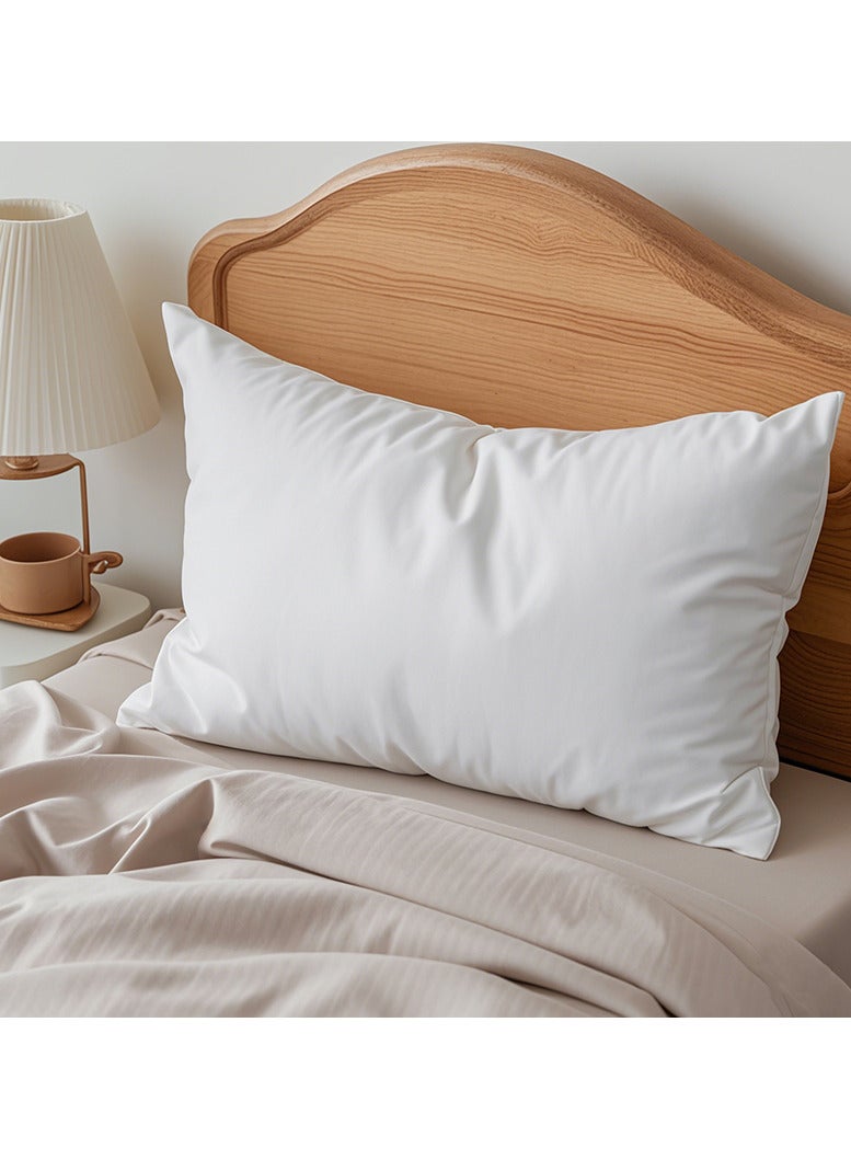 لايف ستايل مخدة  فندقية بديل ريش النعام وغطاء قطني 100% 50*70 - Image 1