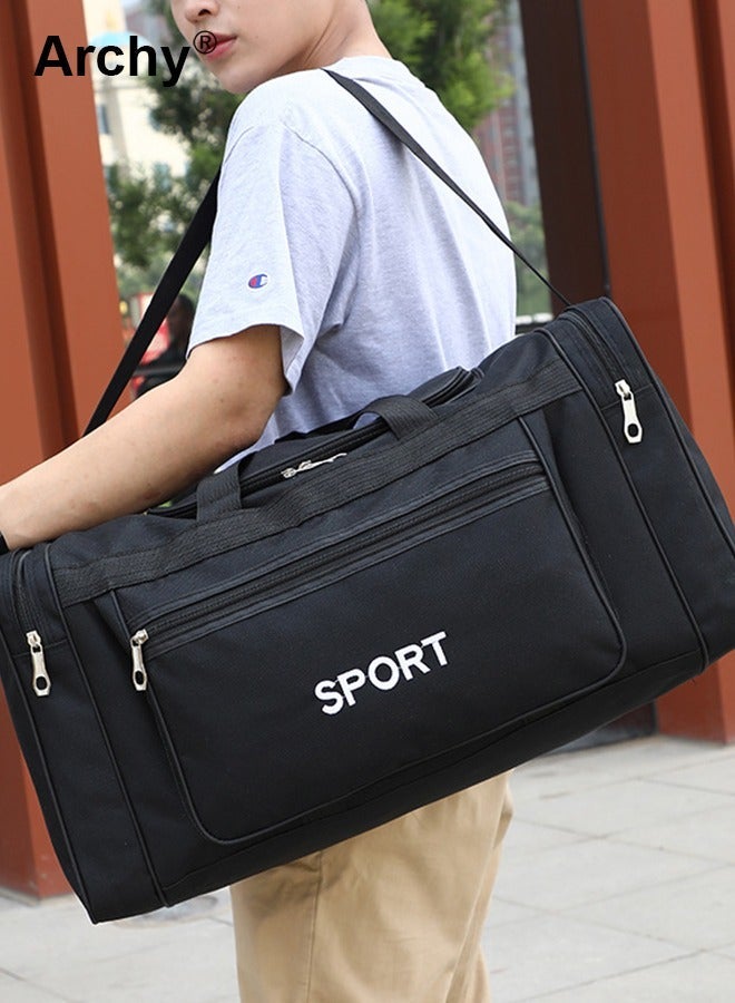 أرشي حقيبة سفر خفيفة الوزن للجنسين ذات سعة كبيرة ومقاومة للتآكل من قماش أكسفورد - Image 2