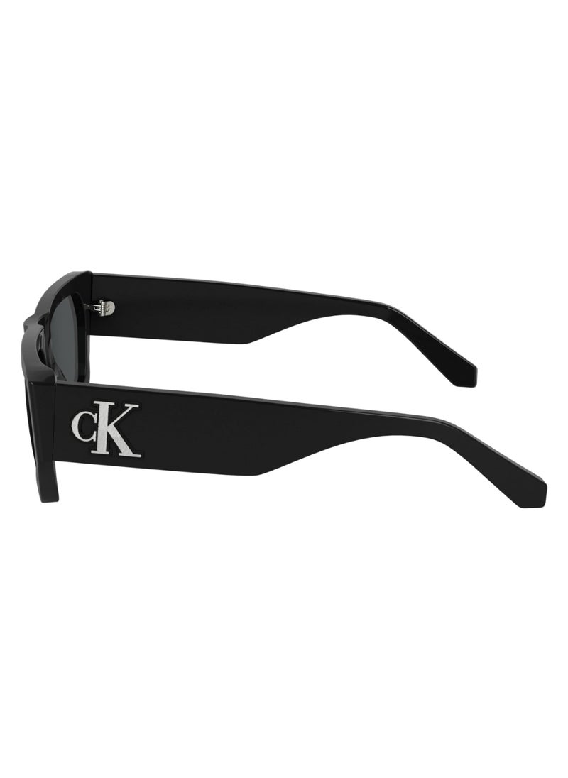 Calvin Klein Jeans FULL RIM BIO INJ-G820 ACETATE CALVIN KLEIN JEANS SUN CKJ24625S 5518 (001) BLACK  - Image 4