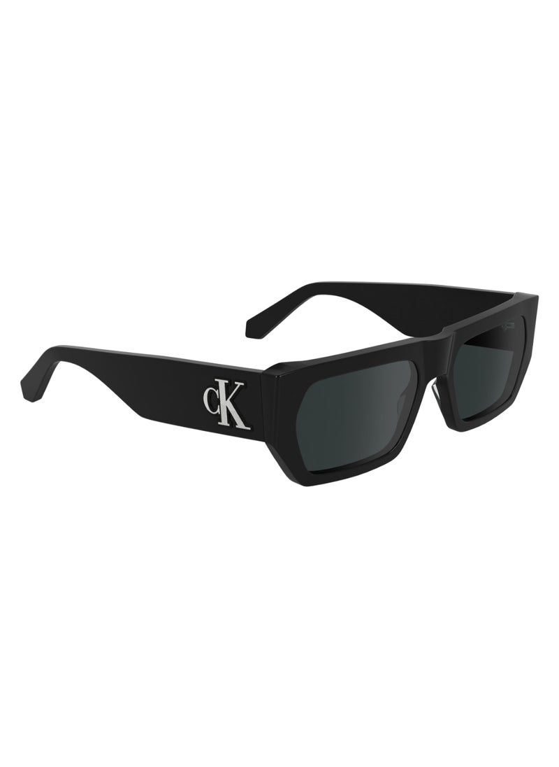 Calvin Klein Jeans FULL RIM BIO INJ-G820 ACETATE CALVIN KLEIN JEANS SUN CKJ24625S 5518 (001) BLACK  - Image 3