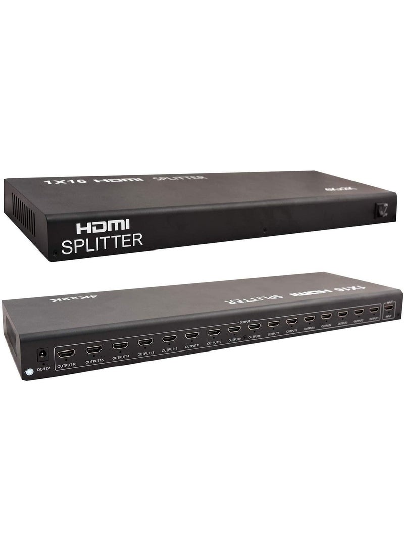 HDMI Splitter with 1 Input and 16 Outputs – Supports 4K and Full HD - Image 1