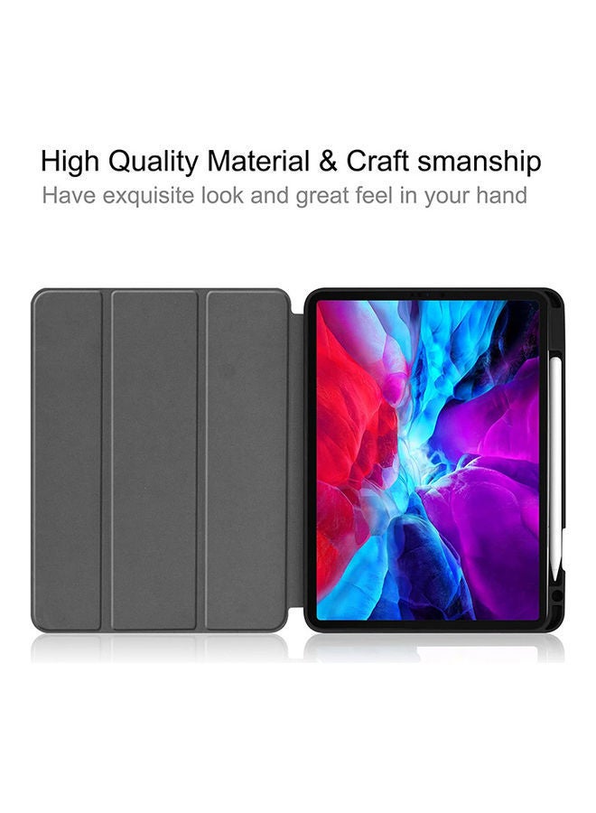NIBEMINENT Protective Case Cover for Apple iPad Pro 2nd Generation with Pencil Holder Multicolour - Image 5