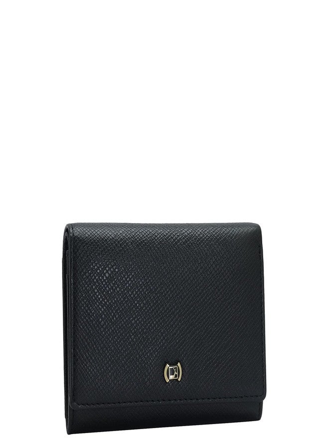 Da Milano Leather Wallet for Women - Black (10057A-OL) - Image 2