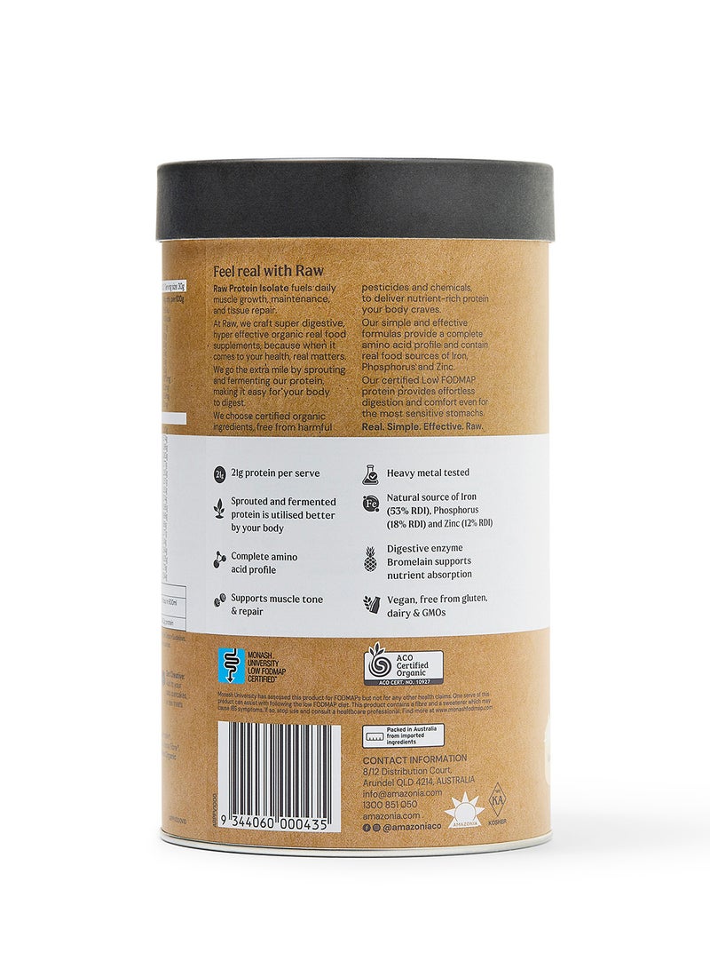 Raw بروتين عازل خام من أمازونيا بنكهة الفانيليا 1 كجم - Image 3
