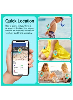 SYOSI 2 Pack Airtag Bracelet for Kids Waterproof Silicone Wristband Full Case Cover for Apple Airtag Holder Anti Lost Watch Band Hidden Accessories for Toddler Child Strap Pink And Green  - Image 2