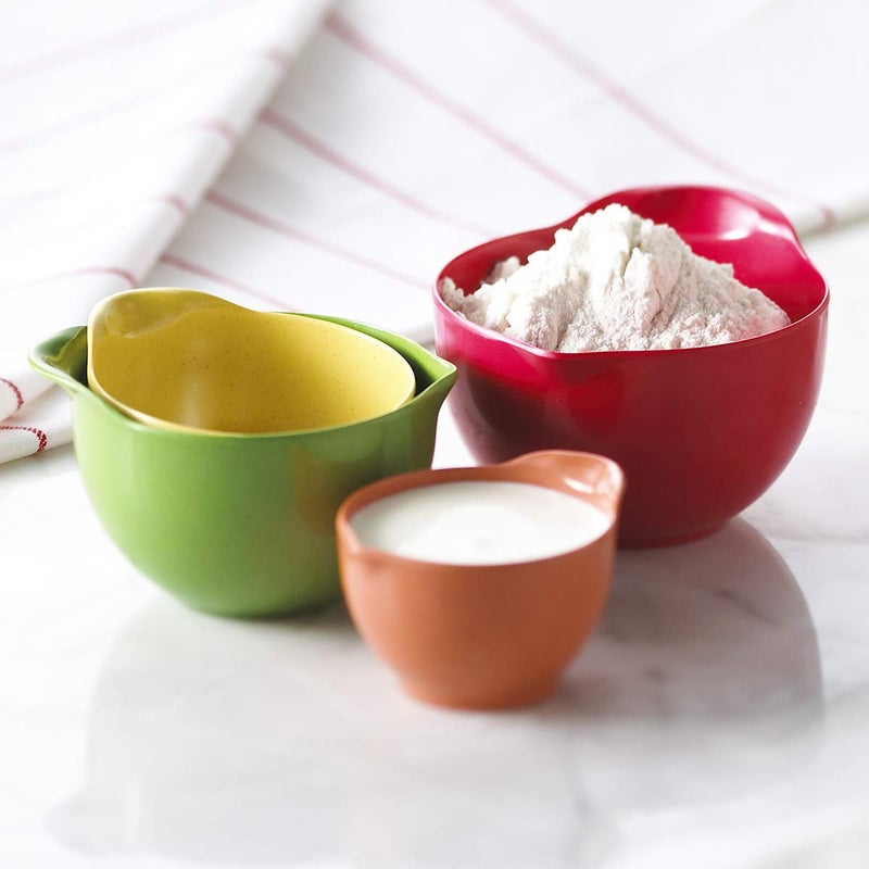 Trudeau Bamboo Melamine Measuring Cups Set of 4 - Image 3