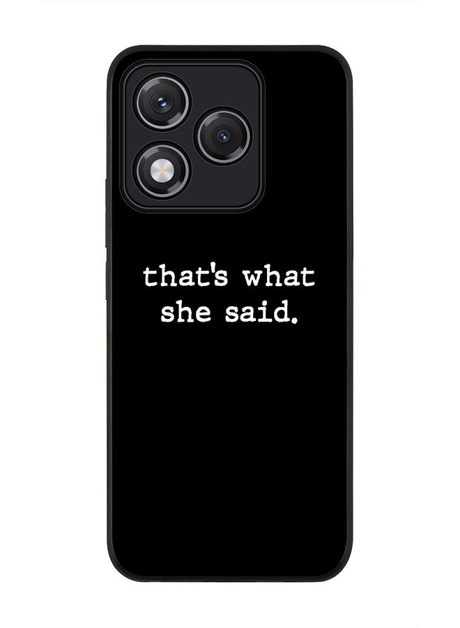 Stylizedd For Honor 400 Lite Case,Slim fit Camera Protection, Shockproof Thin Phone cover  - That’s what she said