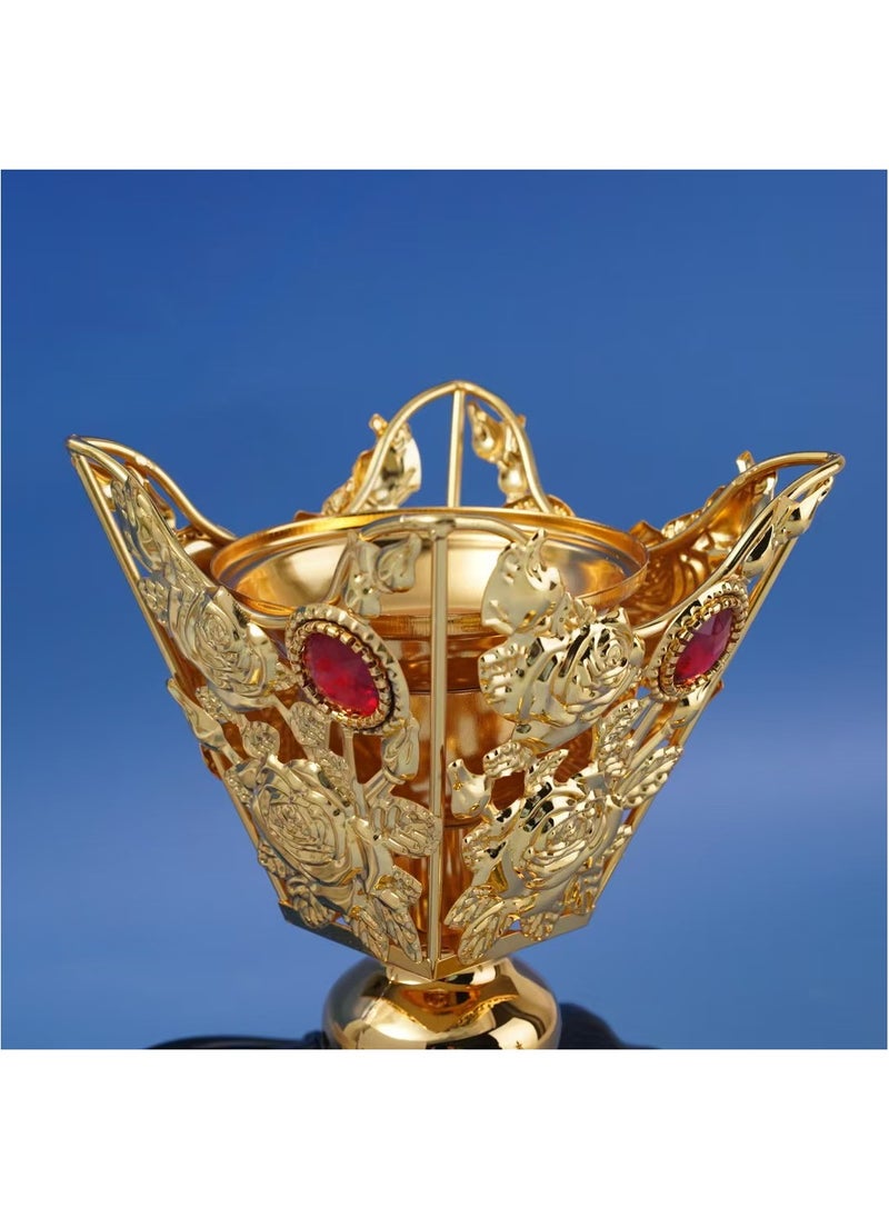 Arabest An Electric Metal Incense Burner Infused with Arabic Charm, Perfect for Home Use, Festivals, and Weddings  - Image 3