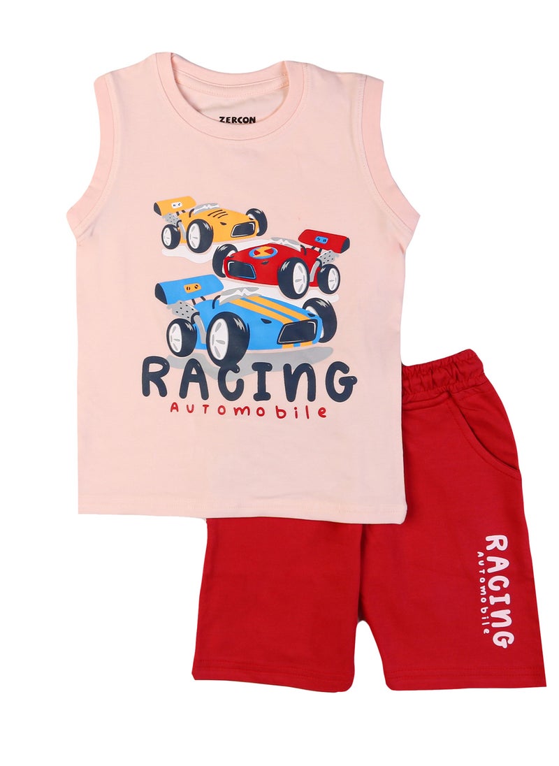 Zercon Summer Pajama Set for Boys  - Image 1