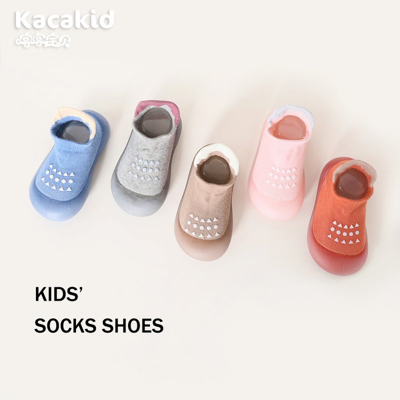 Baby'S Non-Slip Toddler Shoes Baby'S Wear-Resistant Soft Sole Shoes Indoor Rubber Sole Outer Wear Soft Socks Shoes Children'S Shoes - Image 2