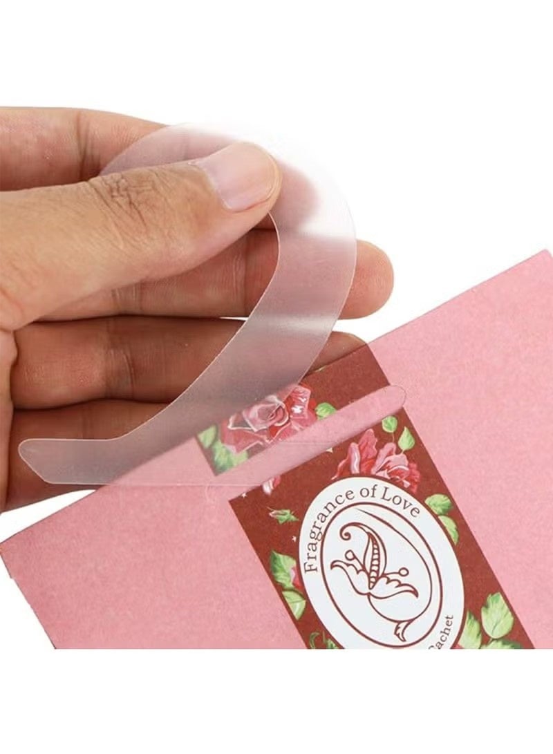 15 عبوة من أكياس معطرة ومزيلة للروائح مع خطاف تعليق، أكياس برائحة طبيعية، معطر جو للخزانة، أكياس برائحة الزهور للأدراج والخزانة، معطر برائحة منعشة - Image 2