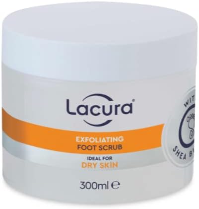 LACURA EXFOLIATING FOOT SCRUB IDEAL FOR DRY SKIN 300ML