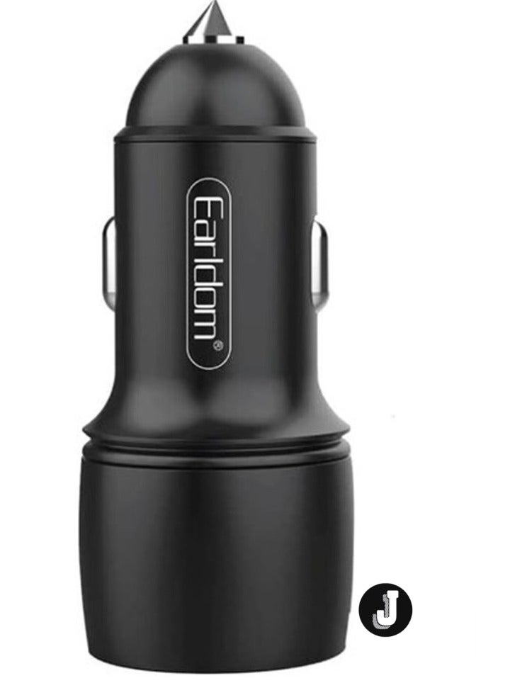 JAJEEK Dual Ports 36W Car Charger with Type-C Cable – Fast Charging on the Go - Image 4