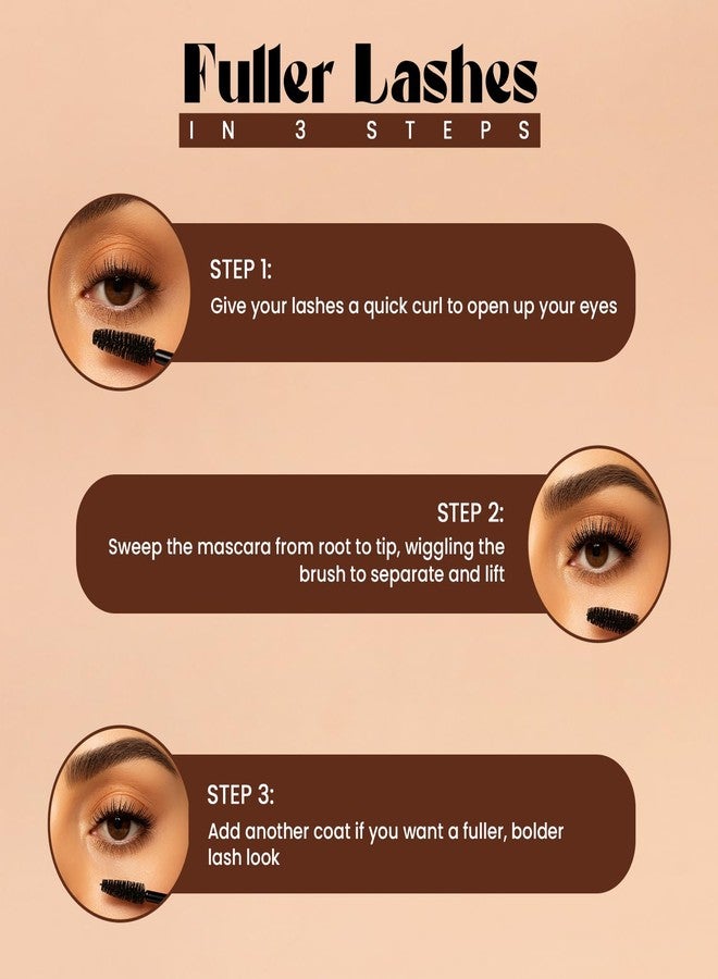 جلام 21 ماسكارا جلام 21 ستار لاش | مقاومة للماء | لا تتكتل | كثافة فورية | لون أسود فاحم | رموش ناعمة كالحرير | لا تلطخ | تدوم طويلاً | فرشاة مرنة | خفيفة الوزن | أسود - 10 مل - Image 5