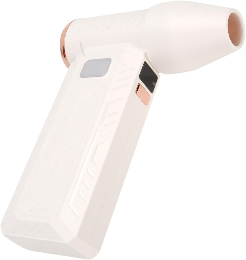 Electric Air Duster, Powerful Airflow, Portable Design, Multi Functional Use, USB Rechargeable Low Noise, for Car, Computer Keyboard, Outdoors, Home (White) - Image 4