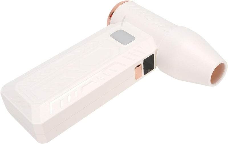 Electric Air Duster, Powerful Airflow, Portable Design, Multi Functional Use, USB Rechargeable Low Noise, for Car, Computer Keyboard, Outdoors, Home (White) - Image 1