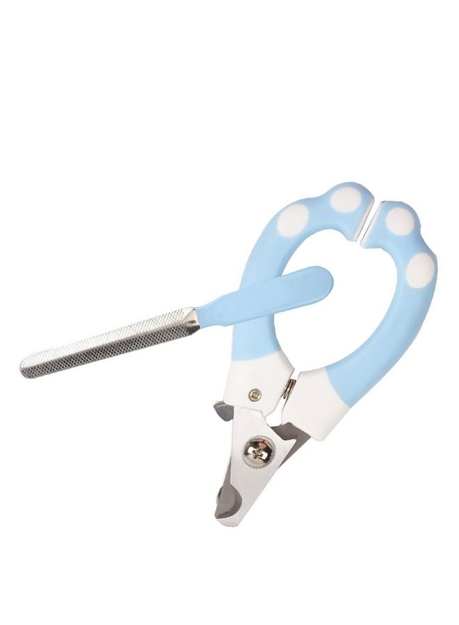 ALTHEQA Dog & Cat Pets Nail Clippers and Trimmers - with Safety Guard (BLUE) - Image 2