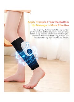 ASIV Leg Massager Calf Air Pressure Massager with Heat Cordless Leg Massager Circulatory Pain Relief Calf Massager 3 Modes 3 Intensities Gifts for Men Women  - Image 5