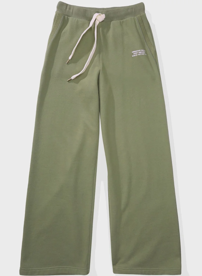 American Eagle Logo Drawstring Sweatpants