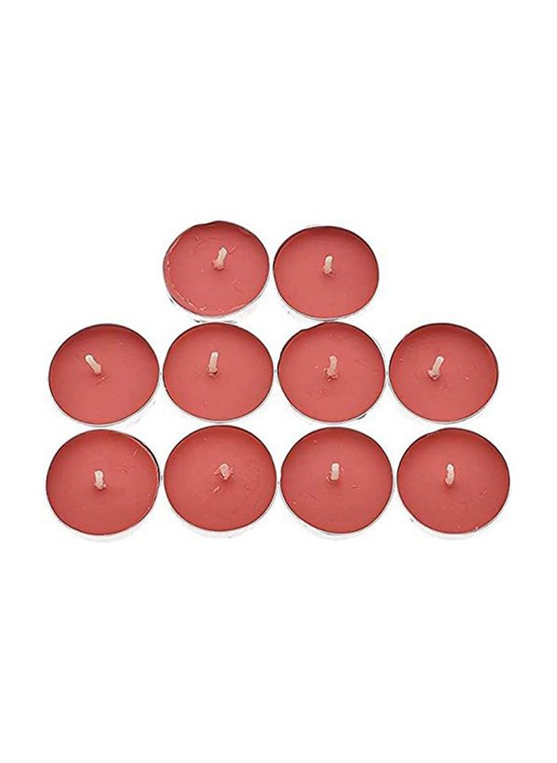 Generic 10 pieces of pink round candles  - Image 2