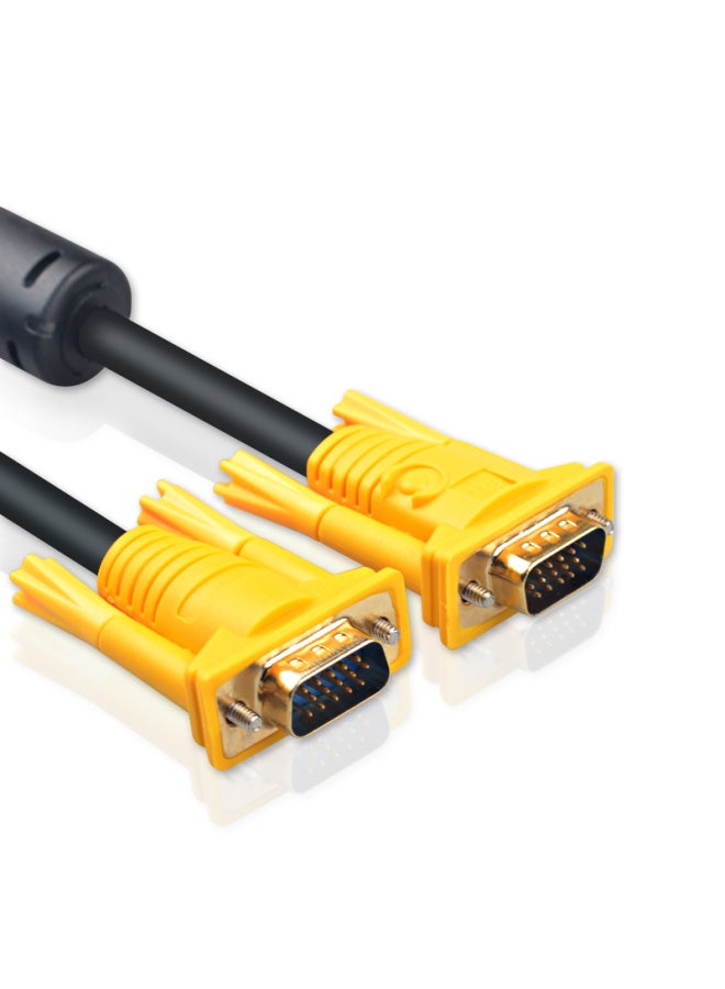 Ekl Vga Cable Vga 3+6 Male To Male Engineering Grade Computer Monitor Projector Connection Cable Laptop Tv High Definition Video Cable 3M - Image 2