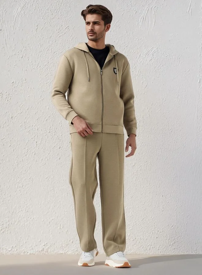 إمبيرور Emperor Men Logo Detail Hoodie