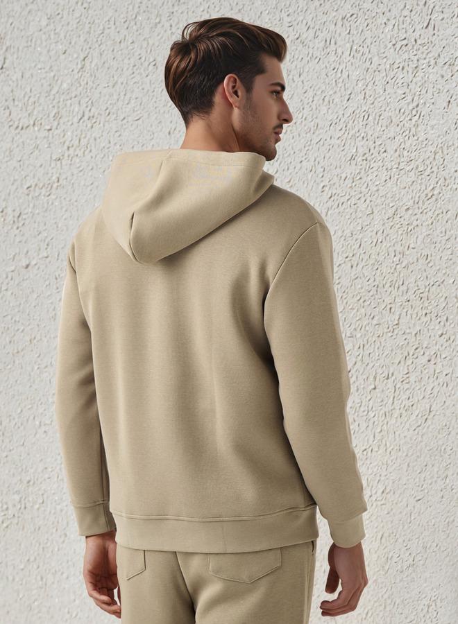 Emperor Men Logo Detail Hoodie - Image 3